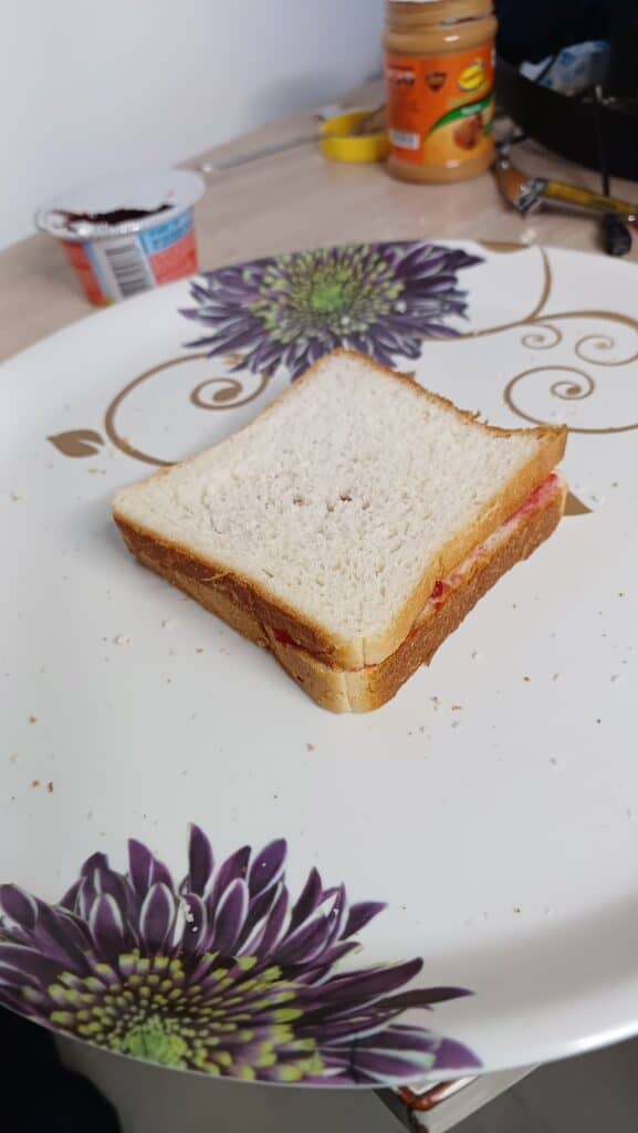 two-slices-of-bread-on-a-plate