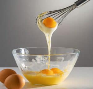 egg-yolks-and-milk-being-whisked-in-a-glass-bowl